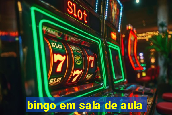 bingo em sala de aula